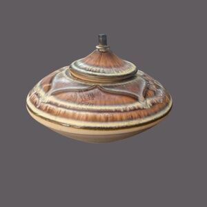 Vintage Bill Campbell Pottered lamp (Signed)